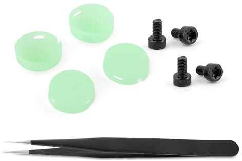 Ring Doorbell Button Replacement,Doorbell Pro Buttons Replacement,Come with 4pack Buttons / 2pack Screws,Ring Video Doorbell Compatible with Ring Doorbell Pro(COLOR:green)
