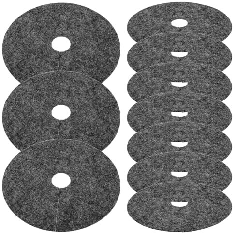 OFFSCH Ruderal Barrier Pad - 20 Stück Vlies-barrierematten Baumwurzel-barrierematte Garten-bodendeckermembran Für Die Landschaftsgestaltung