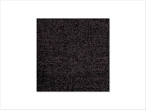 Keilbach Designprodukte – Fußmatte icon – 2 Größen – 7 Farben – hochwertiger Schuhabstreifer – rutschfest, waschbar, dicht gewoben, Gute Schmutz- und Feuchtigkeitsaufnahme (Black, 85 x 85 cm)