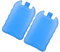 JUMPLAWN 2pcs Air Conditioning Fan Ice Crystal Box Elevator Stickers Cabinet Plugs Inflatable Cold Chain Ice Bags Washable Toilet Seat Component Hole Plugs Portable Ice Bags Pe Blue