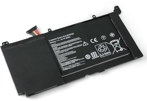 BATTREVO B31N1336 A42-S551 C31-S551 Batterie d'ordinateur Portable pour ASUS VivoBook A551 K551 V551 S551 A551LB A551LN K551L K551LA K551LB K551LN R553L R553LN S551L S551LA S551LN V551L V551LA V551LB