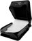 KOCKSHION Borsa Portatile Pu Pelle Per Cd e Dvd Con Capacità Di Dischi Organizer Maneggevole Per Auto e Viaggi Custodia Protettiva Per Di Musica e Film Color Nero