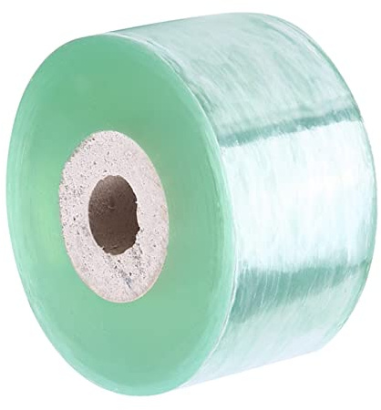 Focket Giardinaggio Durevole in PVC per Trapianto e Innesto degli Alberi di Frutta: Proteggere Le Piante di Perdita d'Acqua - 3 Cm*100 M di Materiale Verde