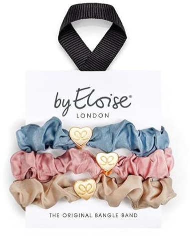 By Eloise London Geschenkset Subtle Silks Scrunchie Haargummi Set Seide