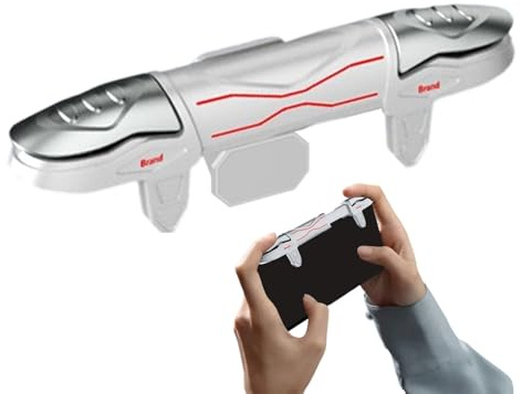 Handyauslöser, Zero Lag Game Controller, Cell Trigger Buttons mit schneller Reaktion, ergonomisches Handy-Zubehör, stabiler Telefoncontroller für Kinder, Trigger für wettbewerbsfähiges Spielen