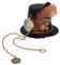 GRACEART Damen Steampunk Mini Zylinder Kopfbedeckungen (L)