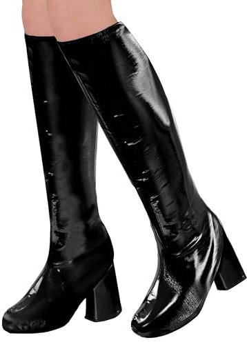 W WIDMANN MILANO Party Fashion - Stiefelüberzieher, Überschuhe, Kostümzubehör, Disco Fever, Faschingskostüme