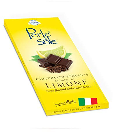 Tablette de chocolat noir au citron