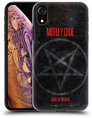 Head Case Designs Offizielle Zugelassen Motley Crue SATD Star Alben Harte Rueckseiten Handyhülle Hülle Huelle kompatibel mit Apple iPhone XR