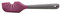 Zenker 44916 Spatule de cuisine 2 en 1, spatule à pâtisserie, spatule pour nettoyer le fouet, ustensile de pâtisserie, Plastique, Silicone, Nylon, Rose, Gris, 27 cm
