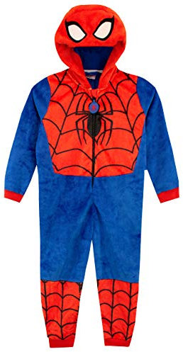 Marvel Boys Spiderman Onesie Blue Age 4 to 5 Years