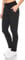 Kendindza Damen Thermo-Hose gefüttert mit Innen-Fleece Blickdicht & Taschen (Schwarz, L)