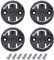 Dymoece Fahrrad Computer Halterung Vorbauhalterung Adapter Mount Replacement Insert für Wahoo