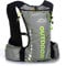 GOLDGOD Leicht Fahrrad Rucksack, Atmungsaktiv 10L Wanderrucksack Reiserucksack Mit Überlebenspfeife Tagesrucksack Reiten Zum Outdoor-Sportarten Camping Laufen,Grau