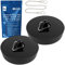 Tapones universales, 2 piezas, incluye 1 x Cadena de tapón de 30 cm, de Fregadero, de Cocina, para Desagües de 1-3/4, Ø 45,5 a 42 mm, de PVC, Tapón de Drenaje para Fregadero de Cocina y Baño, Tapones