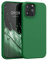 kwmobile Cover per iPhone 13 Pro Max Custodia - Back Case per Smartphone in Silicone TPU - Protezione Gommata - pixie green