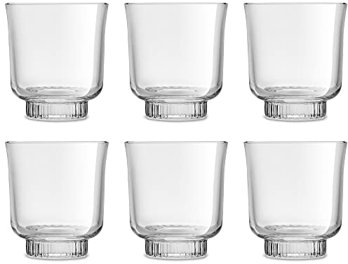 Libbey Modern America Drinking Glass, 345 ml / 34.5 cl, Set of 6, Dishwasher Safe