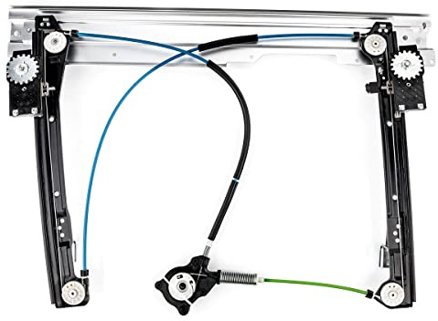 LST Elektrischer Fensterheber ohne Motor vorne rechts für 2/3 Türer | Kompatibel mit Mini Cooper One JCW Cabrio Clubman Clubvan R55 R56 R57, Fensterführung, Fensterhebermechanismus, Antrieb