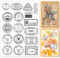 GLOBLELAND Stadt Gedenk Luftpost Transparente Silikonstempel Flugzeug Reisen Klare Stamps Retro Porto Silikonstempel Für Kartengestaltung DIY Prägung Journaling