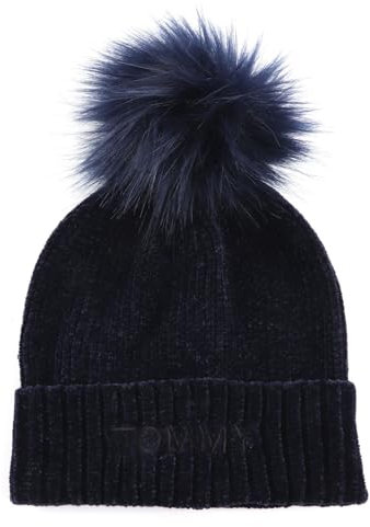 Tommy Hilfiger Girls Youth Knitted Hat Space Blue