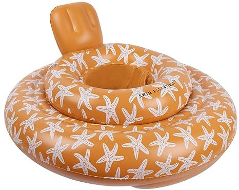 Swim Essentials | Orange Seesterne Baby Float 0-1 Jahr