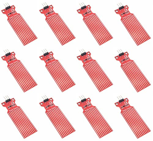 WWZMDiB 12 Pcs Water Level Sensor for Arduino DIY, Compatible with Arduino, Electronic Component, Liquid Level Sensor