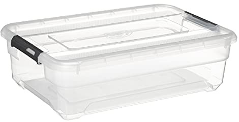 H confort xl Box mit Lösungen + 26,5 l, transparent
