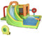 Outsunny Aufblasbare Hüpfburg, Spielburg, Sprungbereich mit Rutsche, Boxsack, Ballring, Tunnel, Wasserpistole, Wasserpark für Kinder 3 bis 8 Jahre, Outdoor 478 x 440 x 210cm