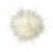 Slakerbe Brosche Pin damen, Feder Brosche Flauschige, Mehrfarbig, Kleidung Brosche Hut Dekorative für Party Stage Performance, Beige