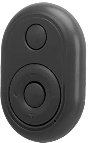 Bluetooth-Kamera-Fernbedienung, TikTok Kindle App Remote Scrolling Ring-Fernbedienung, Kamera-Fernauslöser Selfie-Taste, für IOS, für Android (Schwarz)