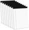 8 Stück weiße Notizblöcke, 21,6 x 27,9 cm, linierte Notizblöcke, 21,6 x 27,9 cm, legale linierte Schreibblöcke für Schule, 30 Blatt, weiß linierte Papierblöcke, Notizbuch für Arbeit, rechtliche