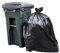 Clearly 200 Heavy Duty Black Rubbish Bin Bags - Refuse Sacks - 18 x 29 x 38'' - 27 Microns