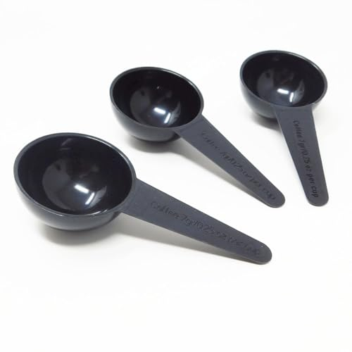 Generisch 3er Set Kaffeelöffel Messlöffel Dosierlöffel für Kaffeepulver 7gr / 25oz passend für Bodum 01-1210-01-215, 301-1210-01-215