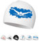 Cuffia Piscina - Cuffia Nuoto Silicone Donna Uomo Adulti Adolescenti con Capelli Lunghi/Corti