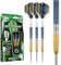 WINMAU Darts – Profi-Spieler – Daryl Gurney SC 1 Serie 23g 90% Wolfram Stahlspitze Darts-Set mit Dart Flüge und Dart Schäften