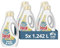 Persil Ultimate Fresh & Mild Liquid Detergent our toughest non bio on stains* for sensitive skin 1.242 L (46 washes) - Multipack of 5