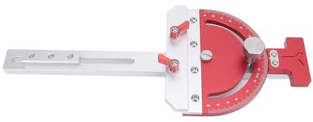 Tischkreissägen-Gehrungslehre, Aluminiumlegierung Gehrungsanschlag, Adjustable schiebeschlitten für tischkreissäge