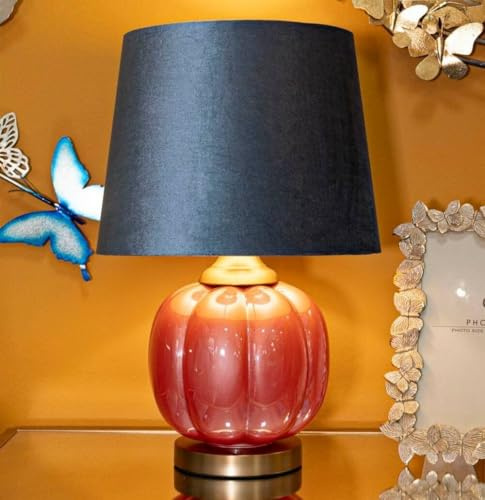 Dmora Tischlampe Waikato Rot Schirm Fassung e52