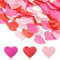 10000 pièces biodégradables confettis coeur, (rose, rose, rouge) 3 couleurs romantiques confettis mariage pour le mariage, la Saint-Valentin, Noël, anniversaire, papier de décoration (100g)
