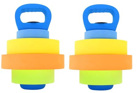 kowaku 2pcs Water Aerobic Kettlebells Sport Aquatic Training Kettlebells aquatische Langhantel