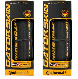 Continental Gatorskin Pair of Folding Rails 700 x 32c Puncture Resist 700c Road Tour