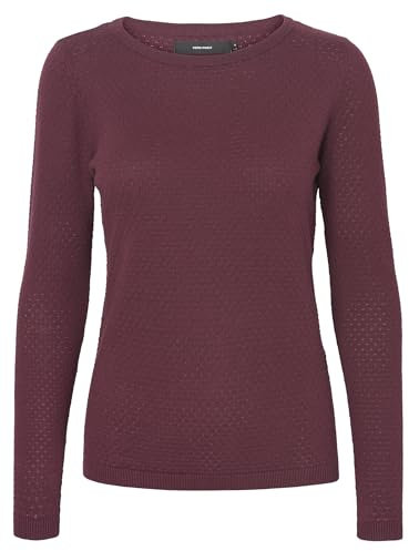 VERO MODA VMCARE Structure LS O-Neck BLOU GA NOOS