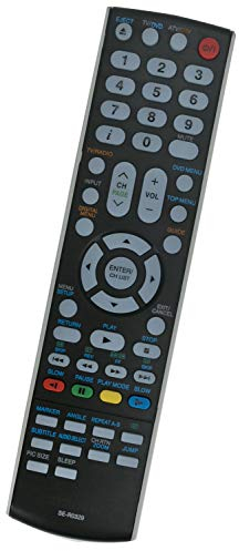 ALLIMITY SE-R0329 SER0329 Fernbedienung Ersetzen für Toshiba DVD Disc Player System 19DV555DB 19DV615DG 19DV665DG 22DV555DB 22DV615DG 22DV733F 26DV615DB 2866DD 2876DD 2886DF 28ZD06B 32MW8DG