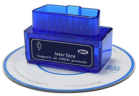 OcioDual OBD2 Diagnostic Voiture, Interface OBD2 Bluetooth V2.1, Valise Diagnostic Auto, Outils Diagnostics, Mini Scanner de défauts, Analyse et Valise Diagnostic Auto multimarque