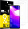 NEW'C 3 Piezas, Protector Pantalla para Xiaomi Mi 10 Lite, Cristal Templado Antiarañazos, Antihuellas, Sin Burbujas, Dureza 9H, 0.33 mm Ultra Transparente, Ultra Resistente