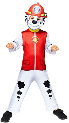 (PKT) (9909115) Child Boys Marshall Classic Costume (4-6yr) - Paw Patrol