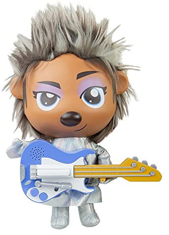 TOMY Sing 2 Riff Rock Ash Plüschtier, Sing 2 Merchandise Plüschtier, 30.5 cm Aschefigur, Schlafzimmer Zubehör, Singende Asche Kissen für Jungen und Mädchen ab 3 Jahren, 12 Zoll Plüschtier