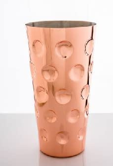Beschdstoff Dubbeglas Gral Pfälzer Dubbebecher aus Edelstahl/Kupfer/Gold/Silber/Stahl 0,5 Liter (Kupfer)