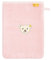 Steiff Unisex Kids Mini Basic Waschlappen, Silver PINK, One Size