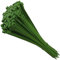 25 Tie Wraps Cable Ties Fasteners Wire Zip Strap Cord Strong Nylon Plastic Durable (Medium 203mm, Green)